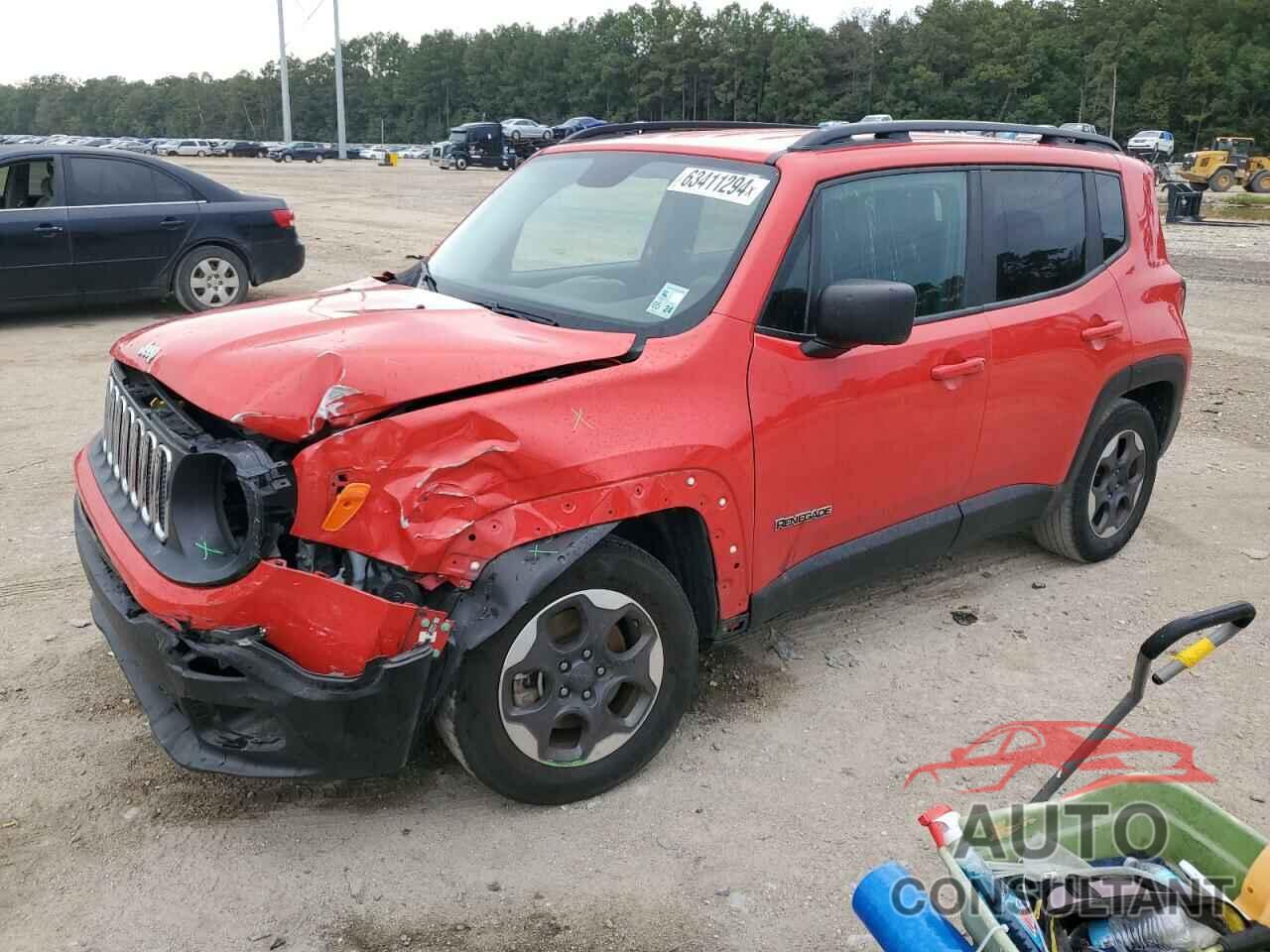 JEEP RENEGADE 2017 - ZACCJAAB7HPF69207