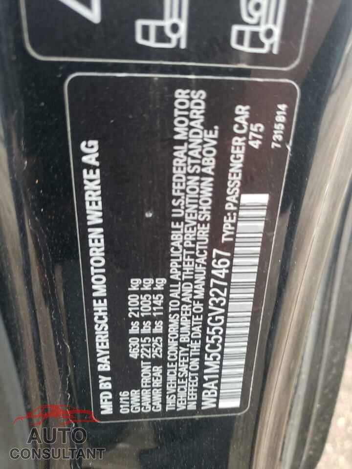 BMW M2 2016 - WBA1M5C55GV327467