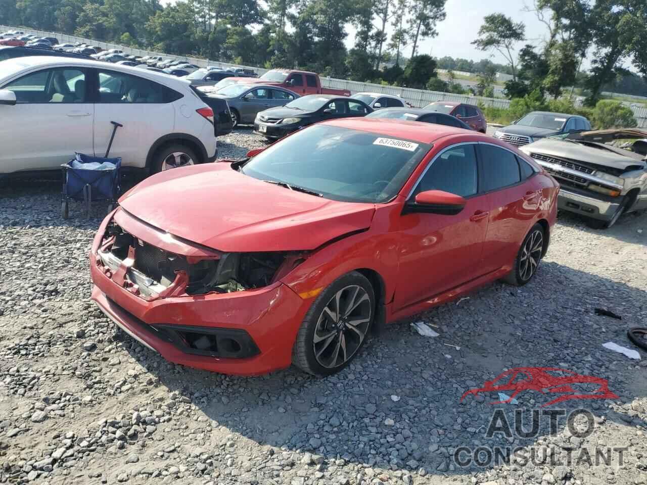 HONDA CIVIC 2021 - 2HGFC2F81MH537084