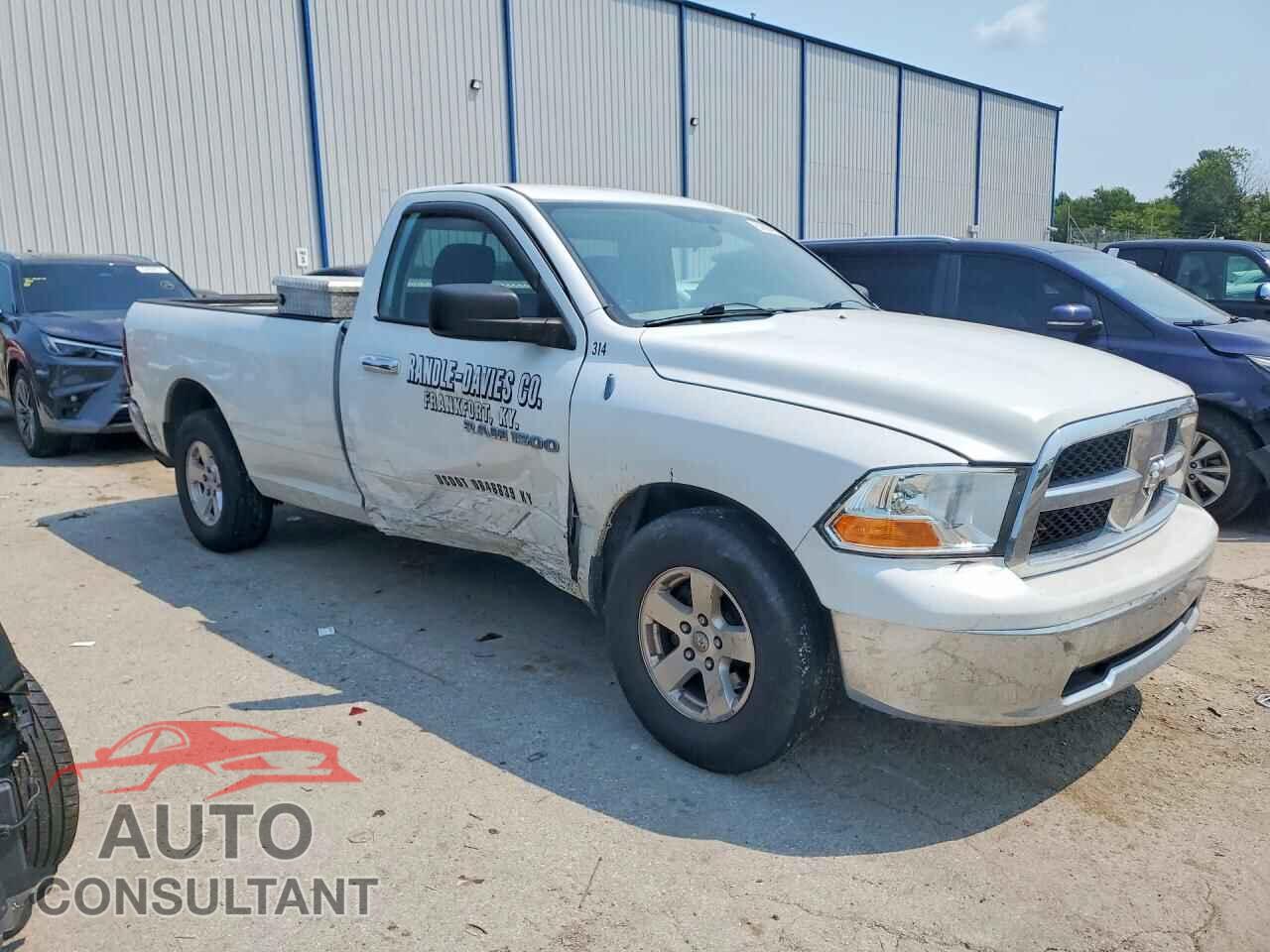 DODGE RAM 1500 2012 - 3C6JD6EP2CG115790