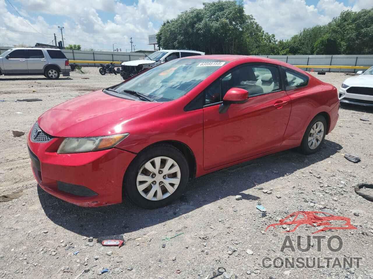 HONDA CIVIC 2012 - 2HGFG3B55CH542664