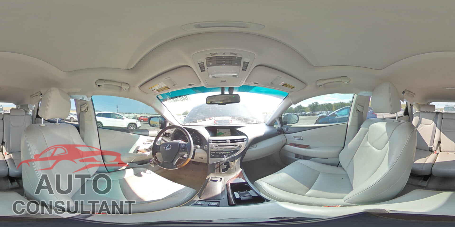 LEXUS RX350 2010 - 2T2BK1BA5AC036638