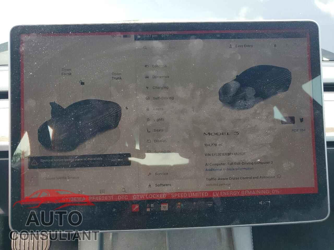 TESLA MODEL 3 2023 - 5YJ3E1EA8PF452831