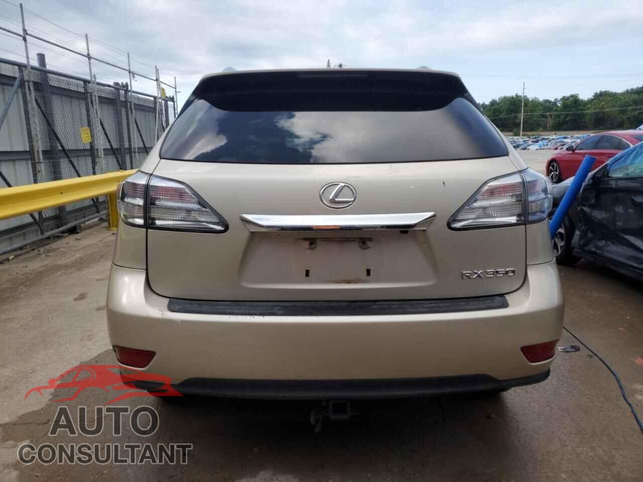 LEXUS RX350 2012 - 2T2BK1BA7CC145606