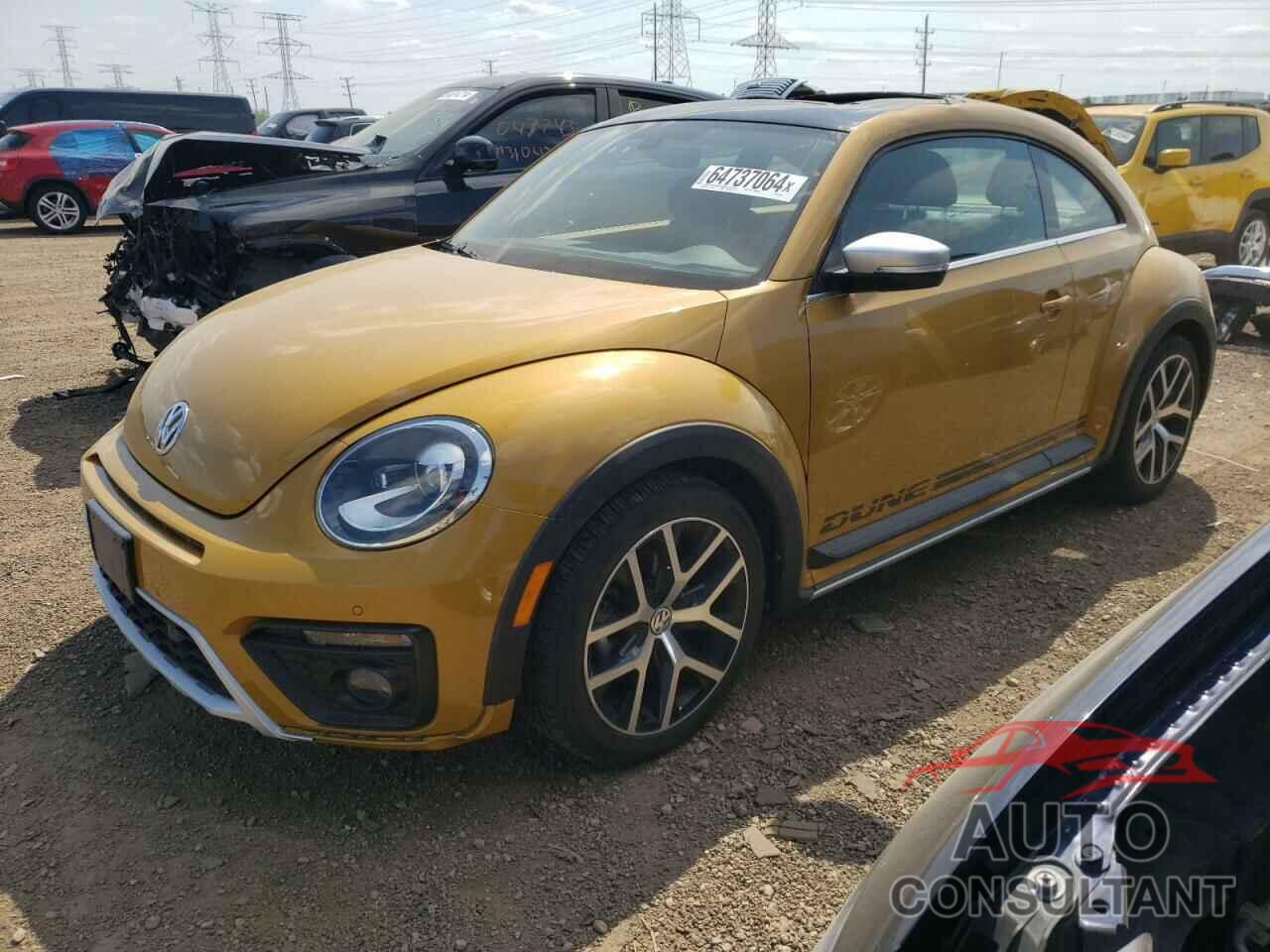 VOLKSWAGEN BEETLE 2018 - 3VWSD7AT4JM707547