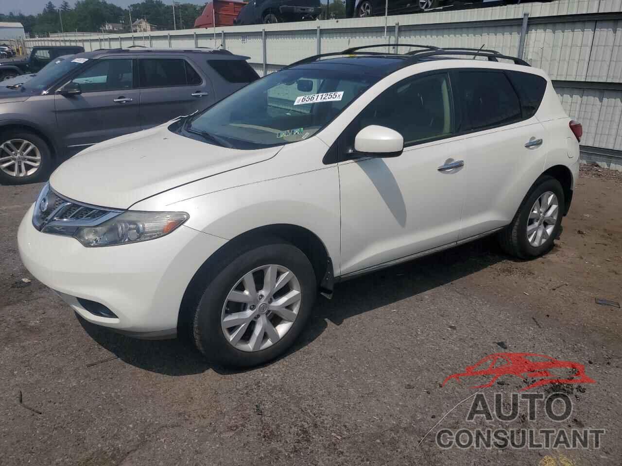 NISSAN MURANO 2012 - JN8AZ1MW9CW209046