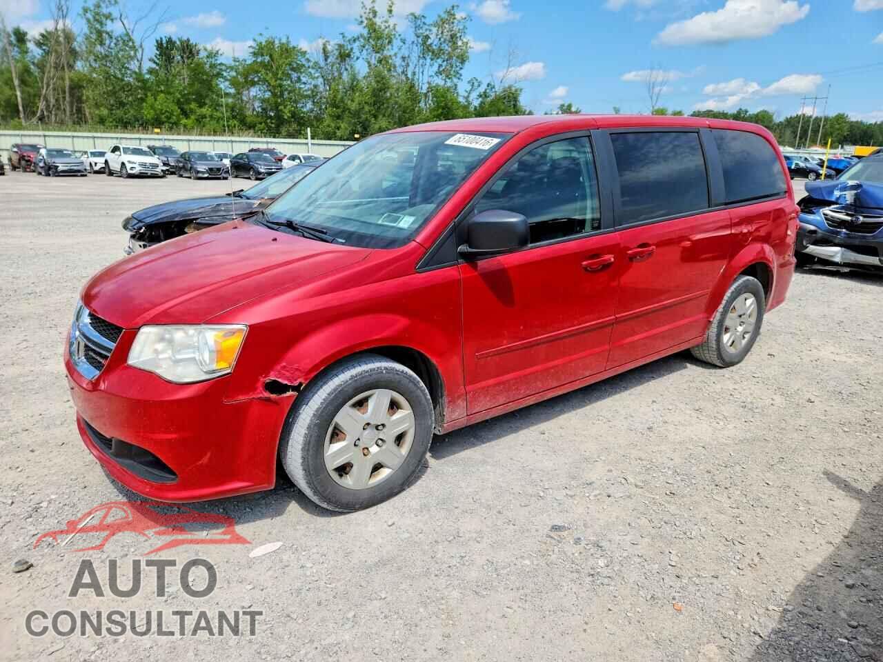 DODGE CARAVAN 2012 - 2C4RDGBG4CR407960