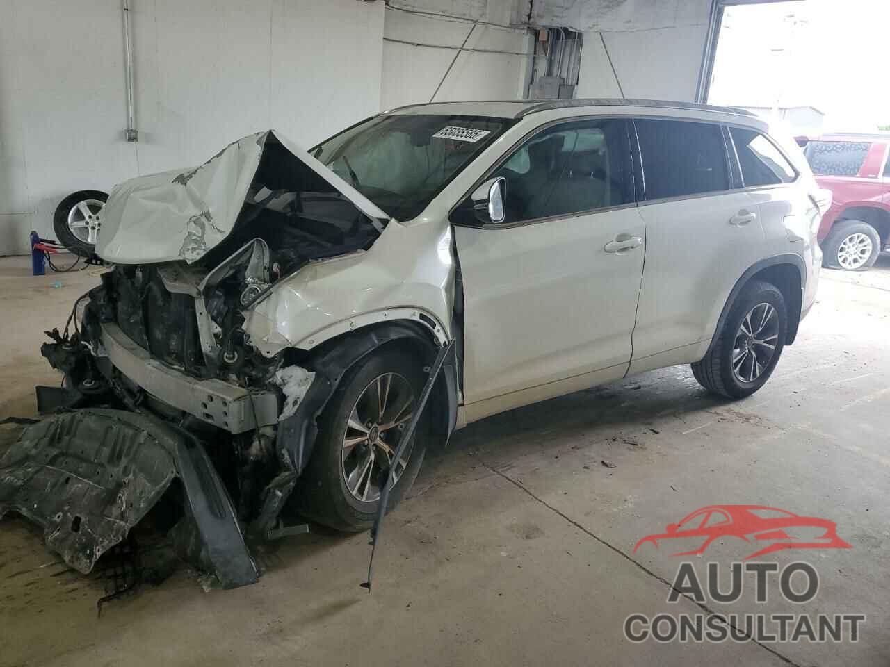 TOYOTA HIGHLANDER 2016 - 5TDJKRFH9GS287930