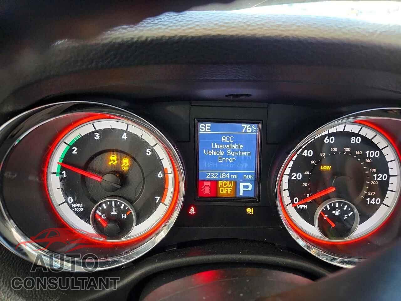 DODGE DURANGO 2012 - 1C4SDJET7CC172535