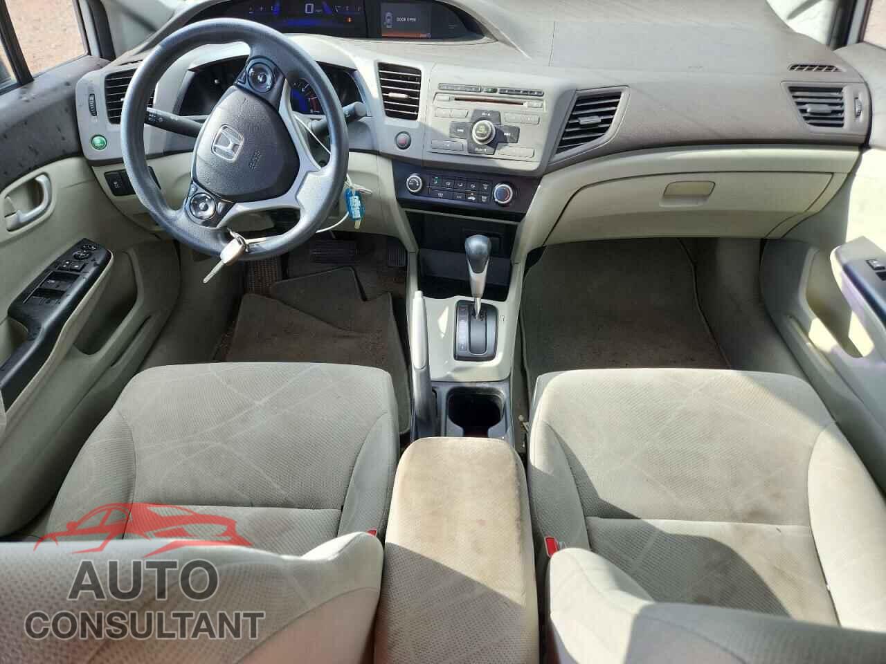 HONDA CIVIC 2012 - 2HGFB2F5XCH310421