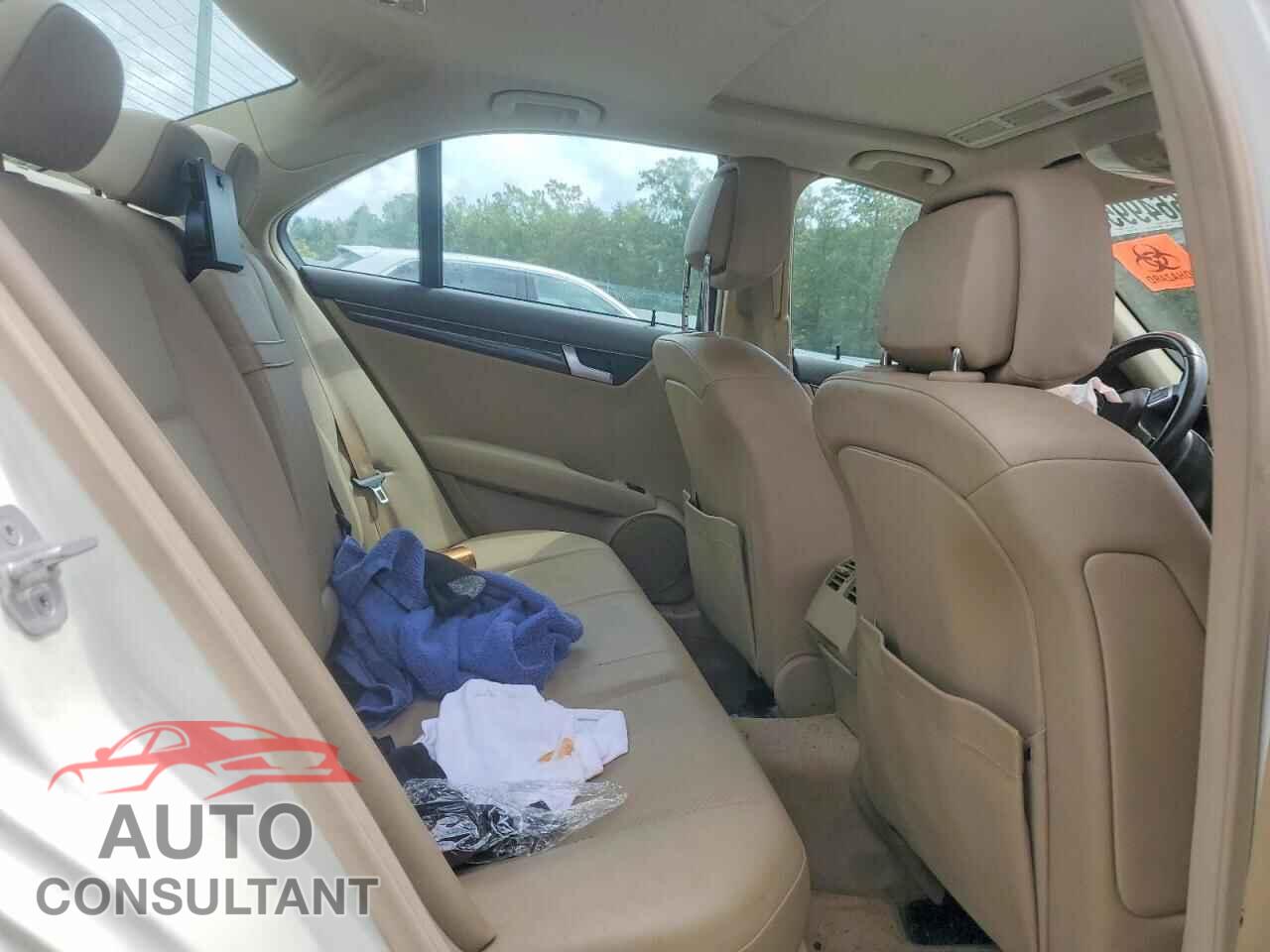 MERCEDES-BENZ C-CLASS 2012 - WDDGF8BB3CF894481