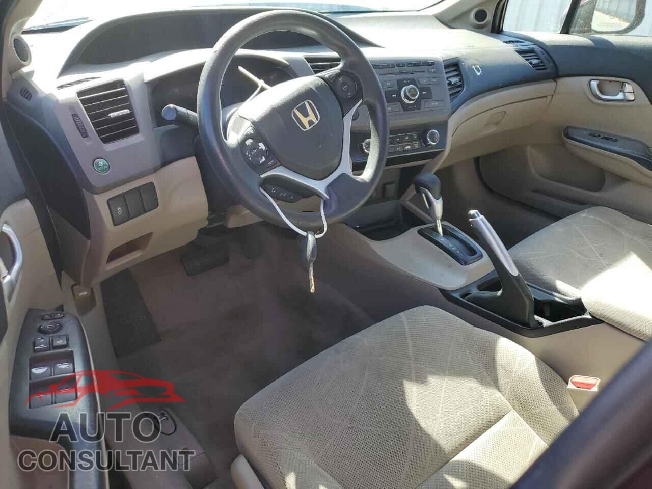HONDA CIVIC 2012 - JHMFB2F82CS004023
