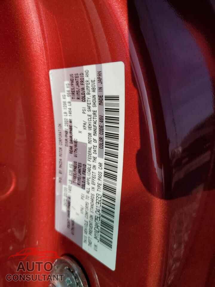 MAZDA MX5 2020 - JM1NDAM75L0413933