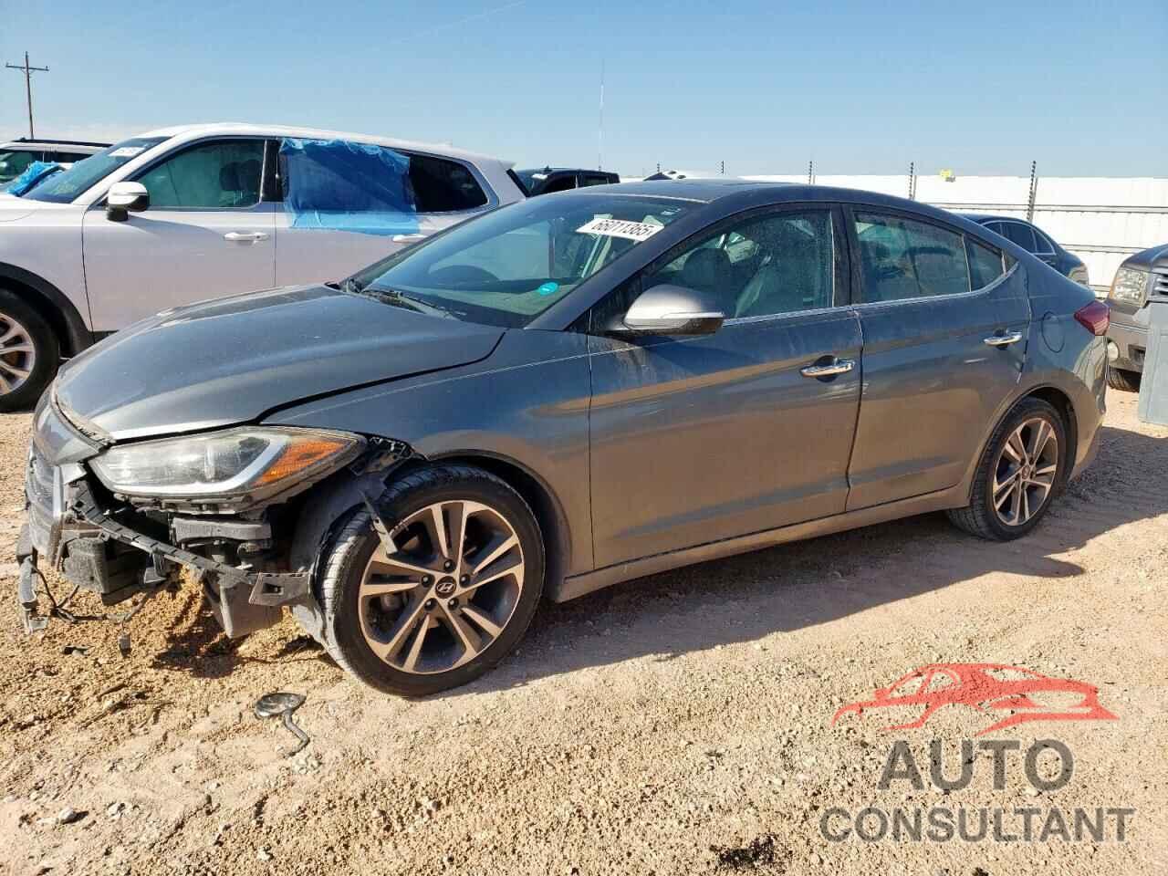 HYUNDAI ELANTRA 2017 - KMHD84LF2HU328151