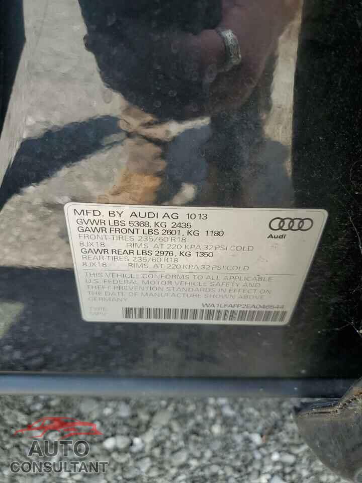 AUDI Q5 2014 - WA1LFAFP2EA046544