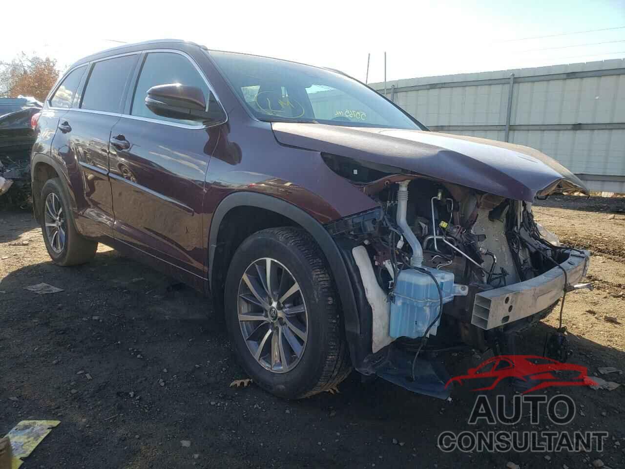 TOYOTA HIGHLANDER 2018 - 5TDJZRFH7JS816147