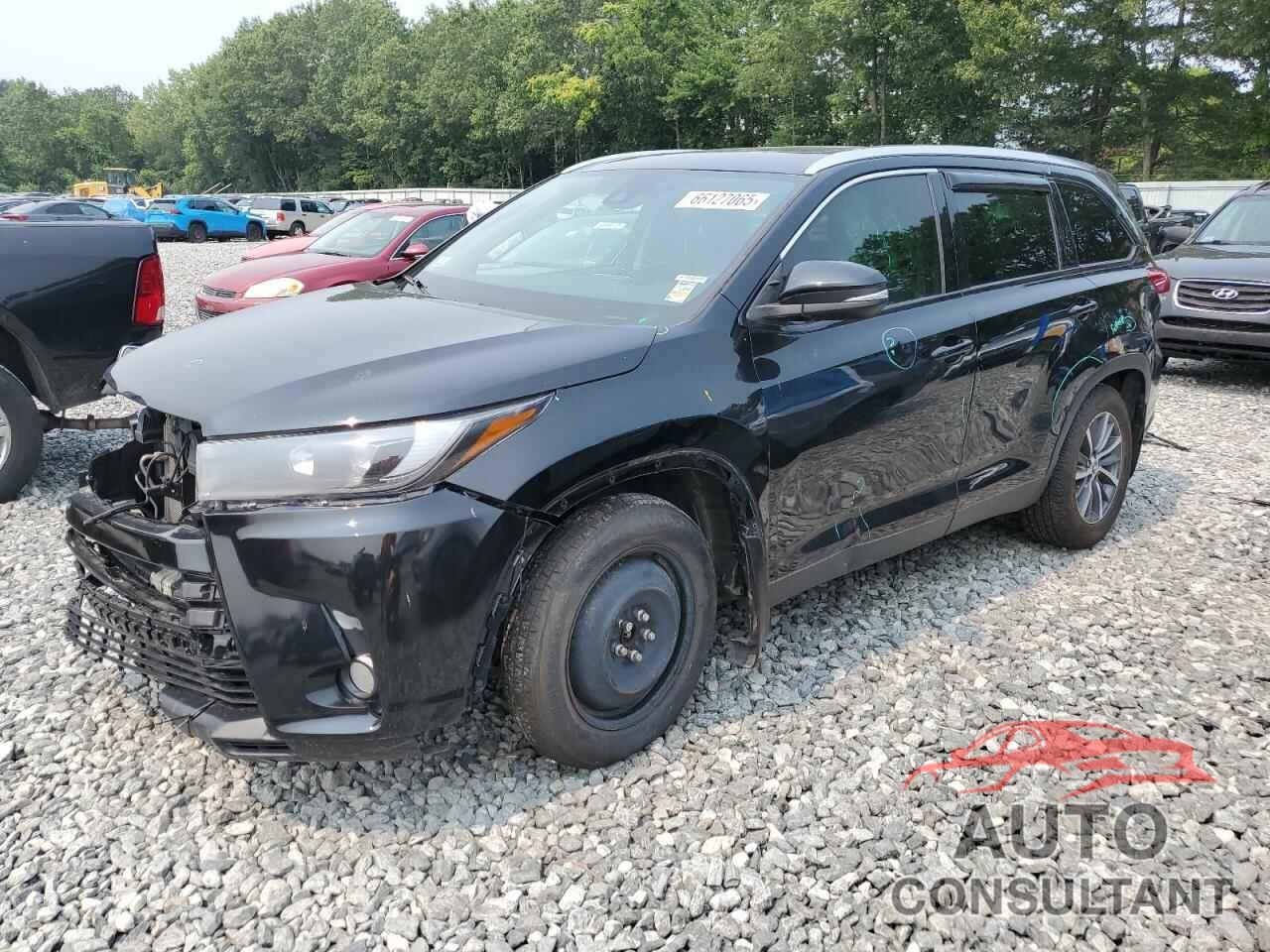 TOYOTA HIGHLANDER 2019 - 5TDJZRFH8KS730637