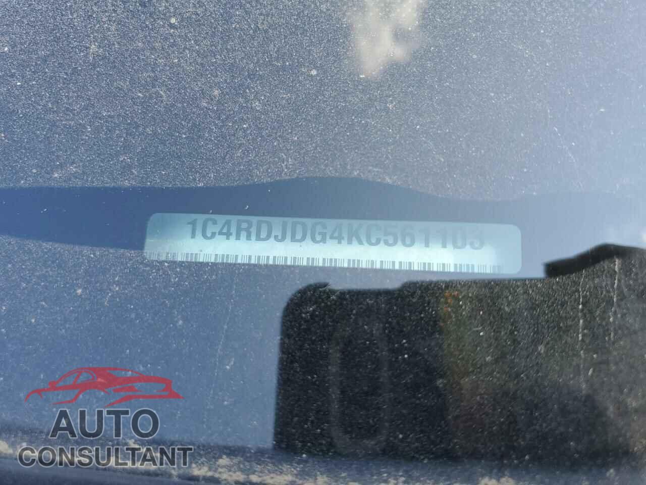 DODGE DURANGO 2019 - 1C4RDJDG4KC561103
