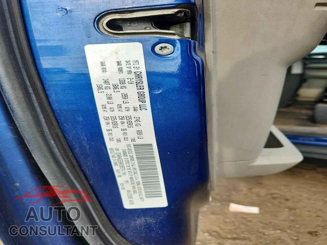 DODGE CARAVAN 2010 - 2D4RN4DE6AR185574