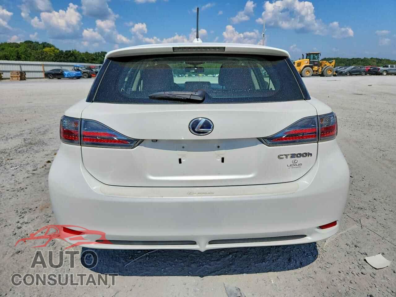 LEXUS CT 200 2012 - JTHKD5BHXC2093260