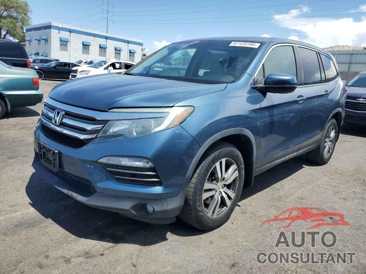 HONDA PILOT 2016 - 5FNYF5H34GB018476