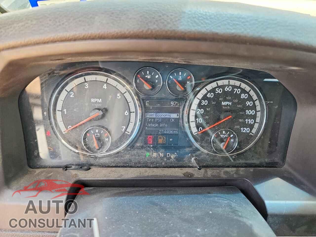 DODGE RAM 1500 2012 - 1C6RD6LT4CS323889