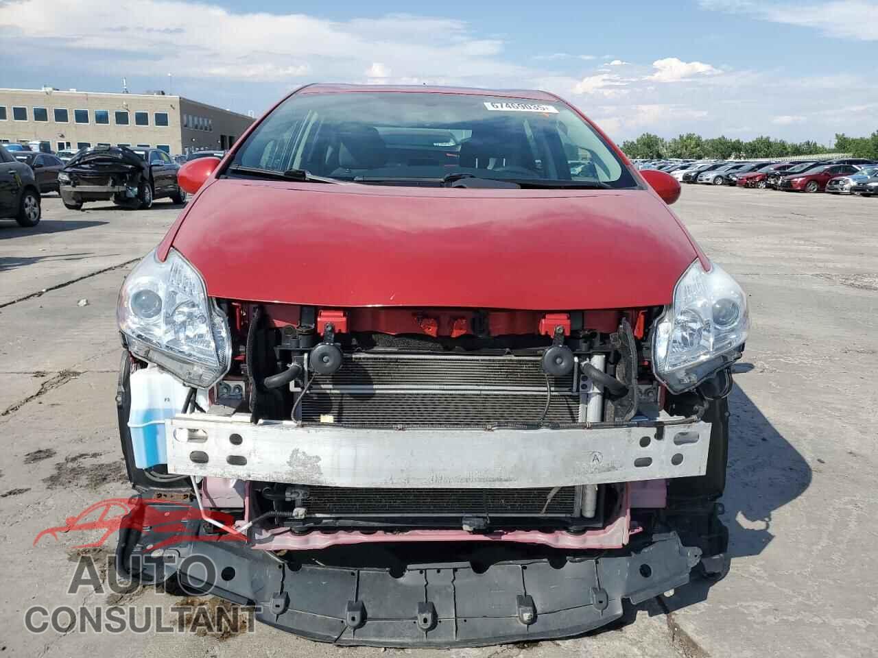 TOYOTA PRIUS 2012 - JTDKN3DU6C0335616