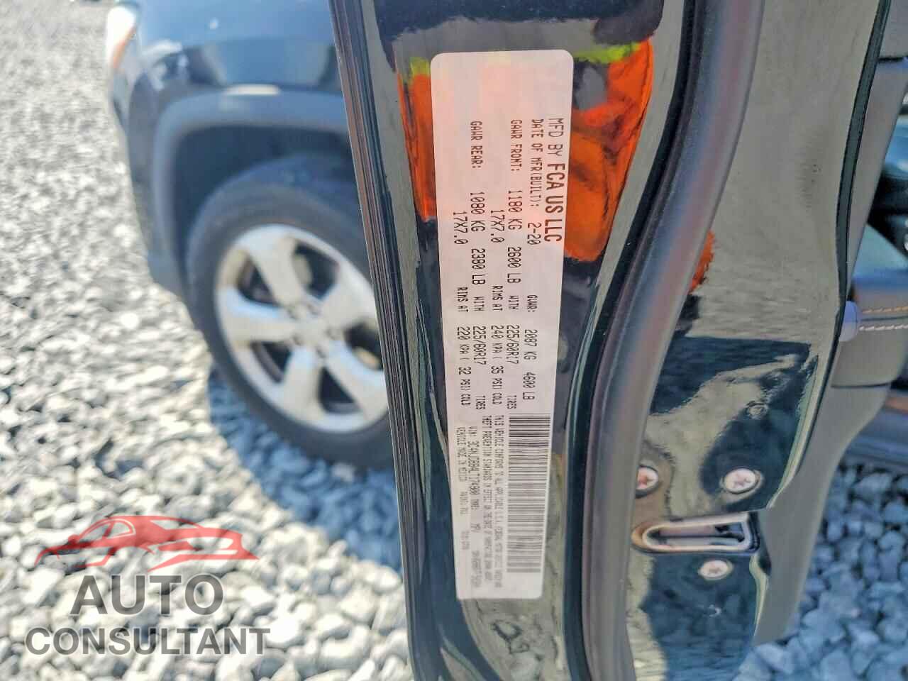 JEEP COMPASS 2020 - 3C4NJDBB4LT174900
