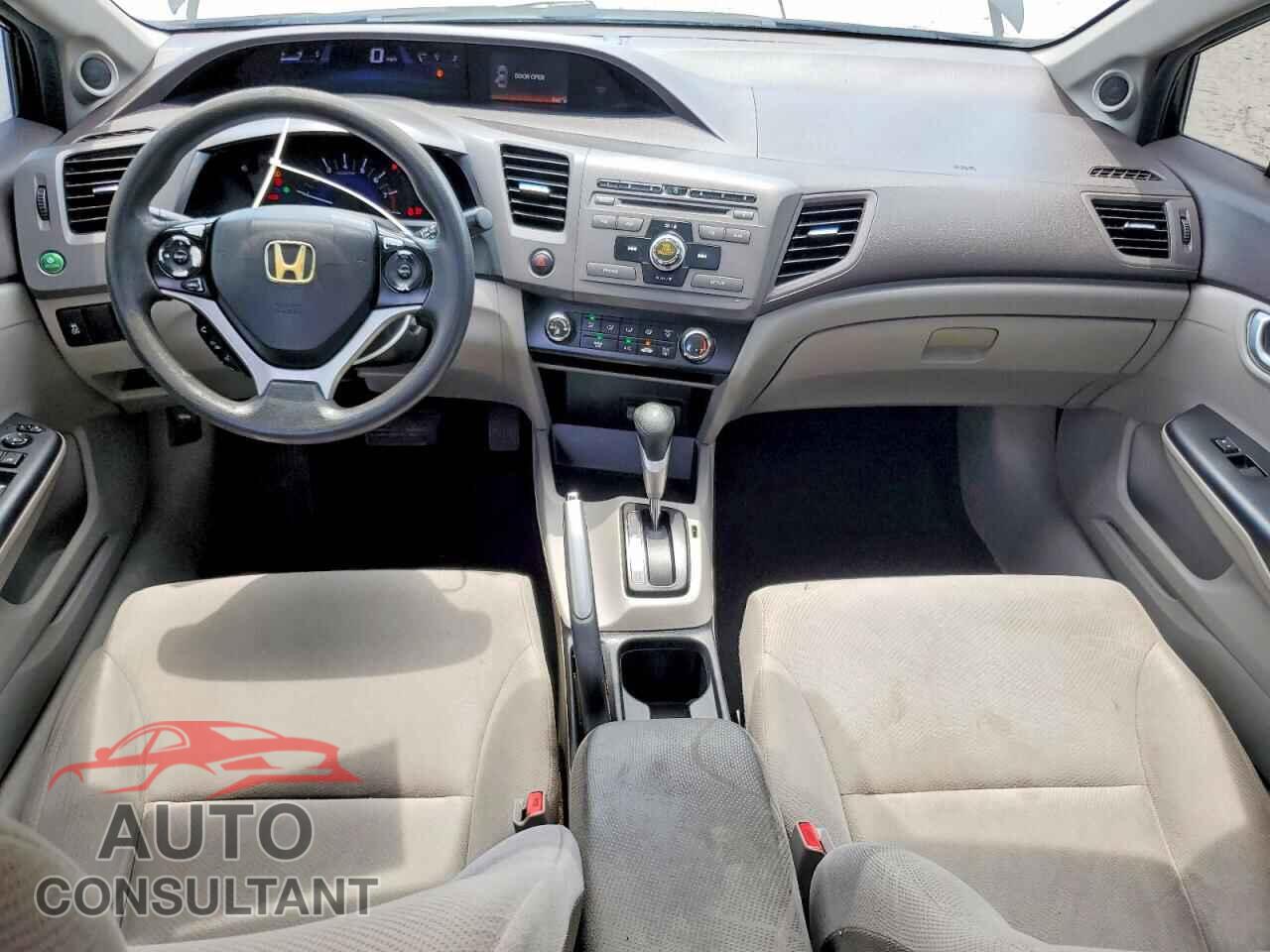 HONDA CIVIC 2012 - 19XFB2F84CE324240