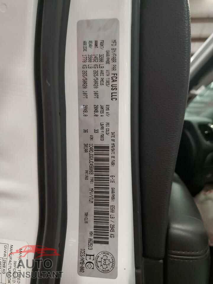DODGE DURANGO 2018 - 1C4RDJDG0JC456069
