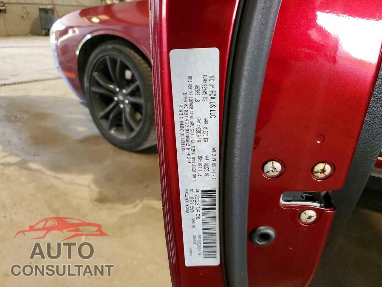 DODGE CHALLENGER 2018 - 2C3CDZBT7JH215308