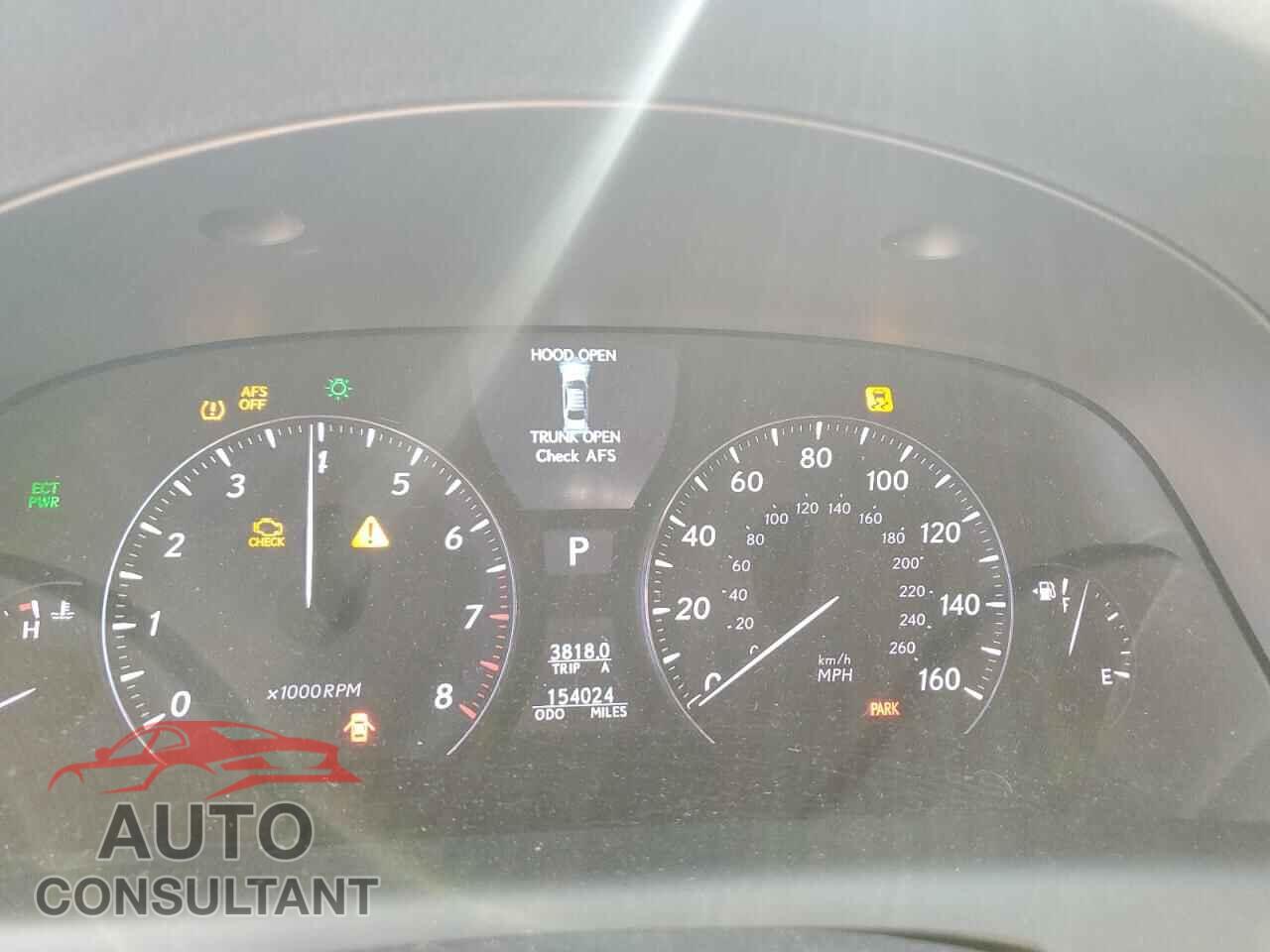 LEXUS LS460 2009 - JTHGL46F995033621