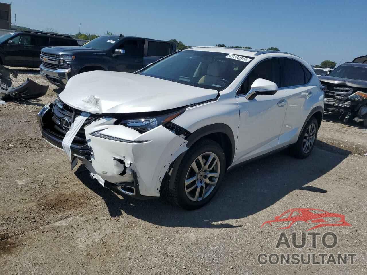 LEXUS NX 2016 - JTJBARBZ3G2074515