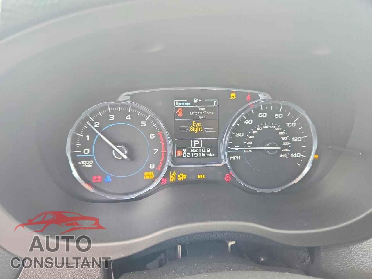 SUBARU FORESTER 2017 - JF2SJAGC4HH478982