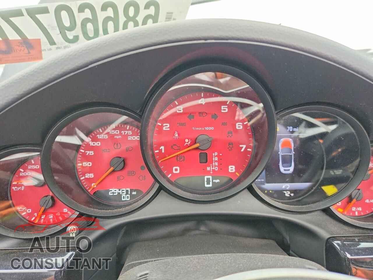 PORSCHE 911 2017 - WP0CB2A93HS155464