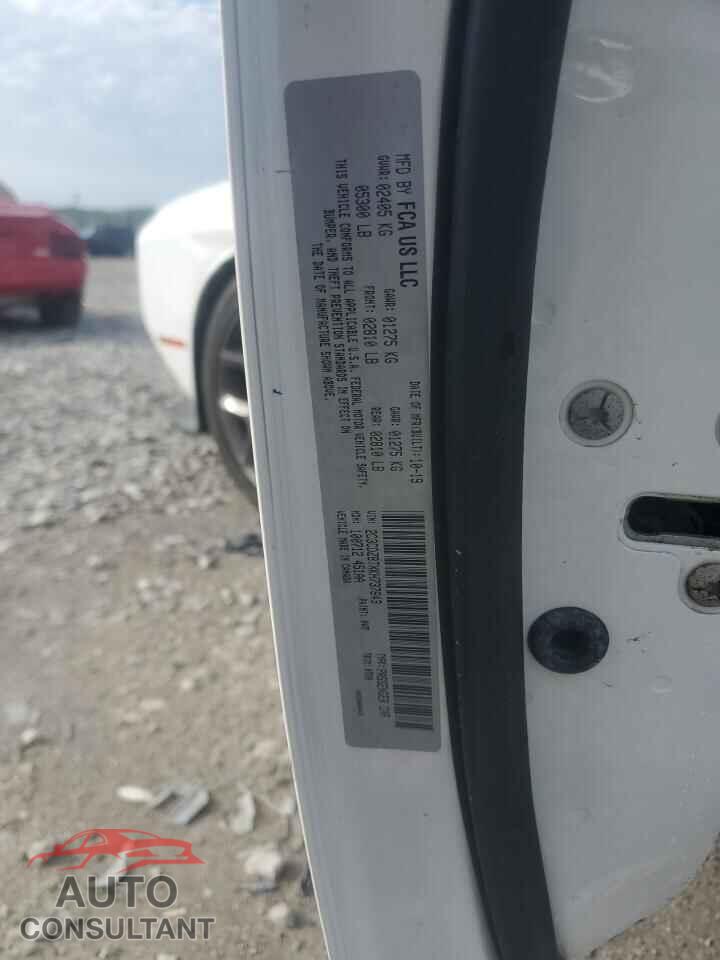 DODGE CHALLENGER 2019 - 2C3CDZBTXKH737643
