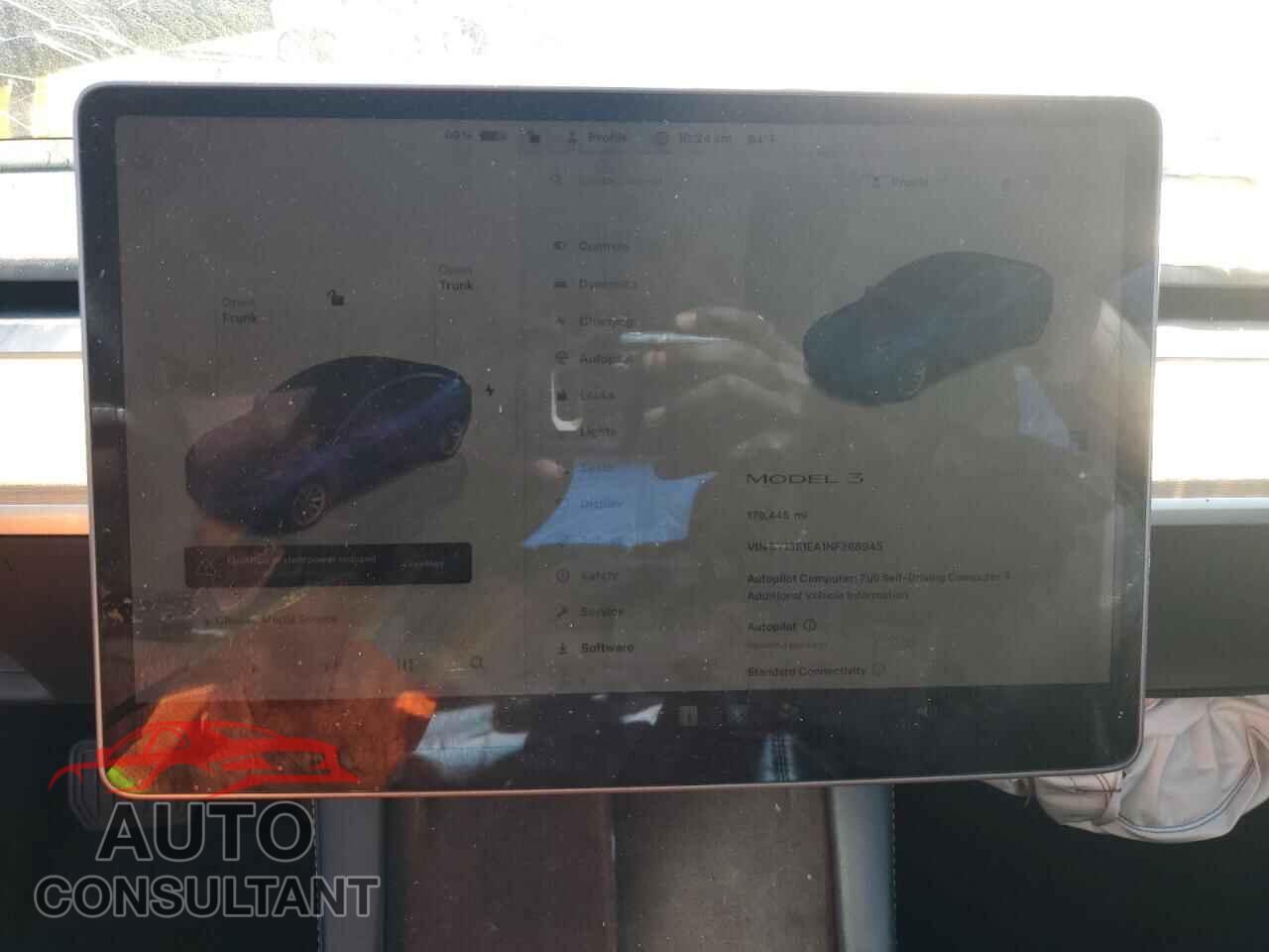 TESLA MODEL 3 2022 - 5YJ3E1EA1NF368945