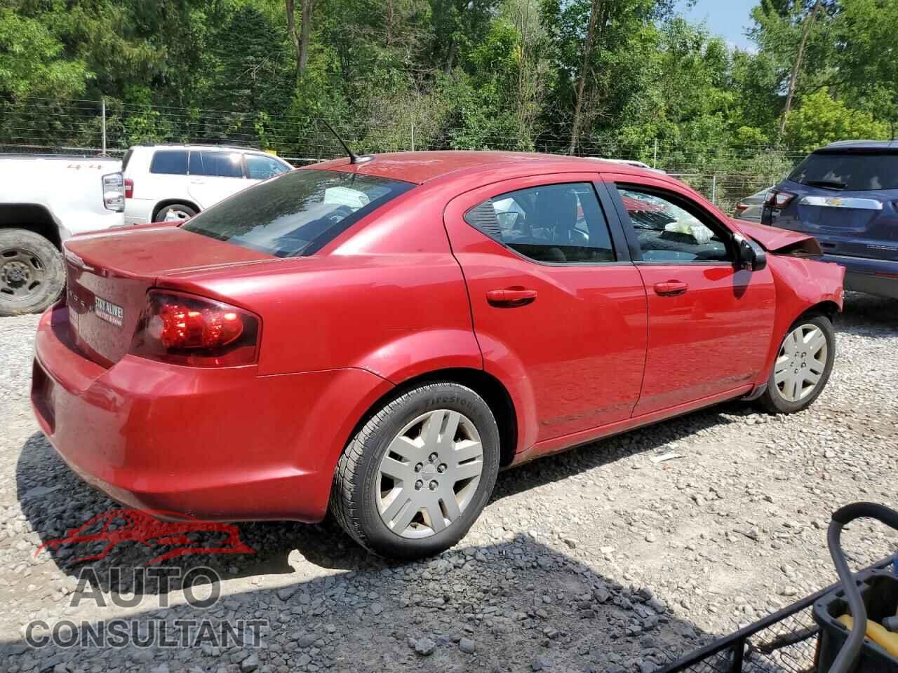 DODGE AVENGER 2013 - 1C3CDZAB5DN700471