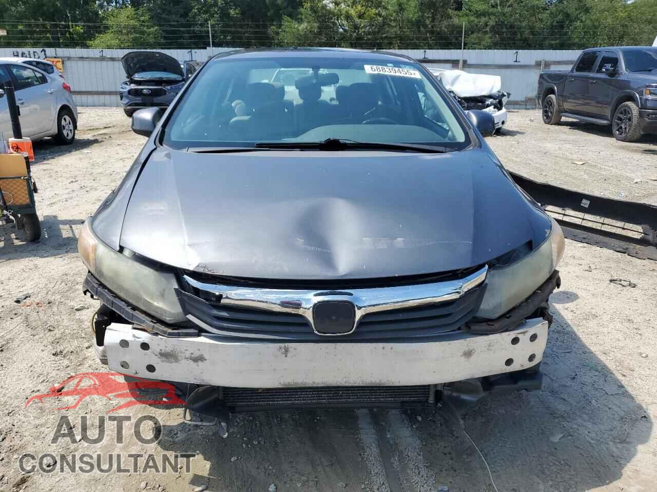 HONDA CIVIC 2012 - 19XFB2F9XCE315714