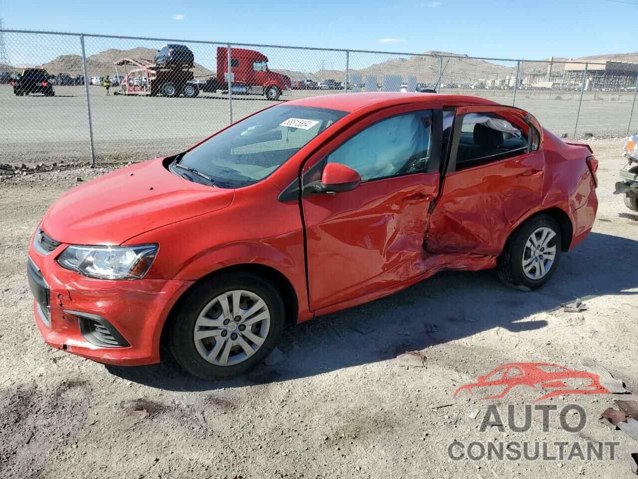 CHEVROLET SONIC 2017 - 1G1JB5SH3H4147540