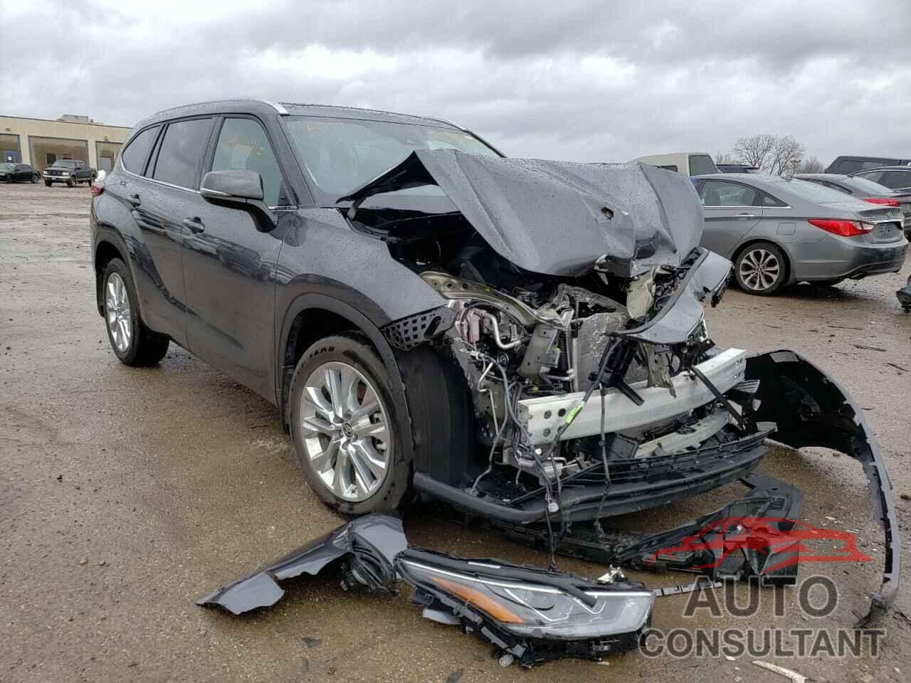 TOYOTA HIGHLANDER 2022 - 5TDDZRBH9NS162292