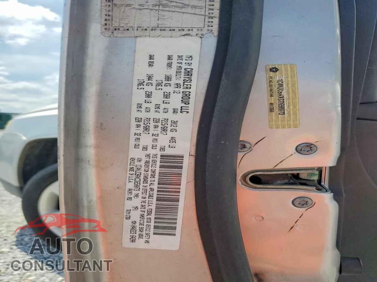 JEEP COMPASS 2012 - 1C4NJCBAXCD650073