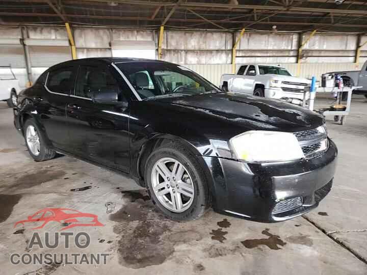 DODGE AVENGER 2012 - 1C3CDZCB2CN161562