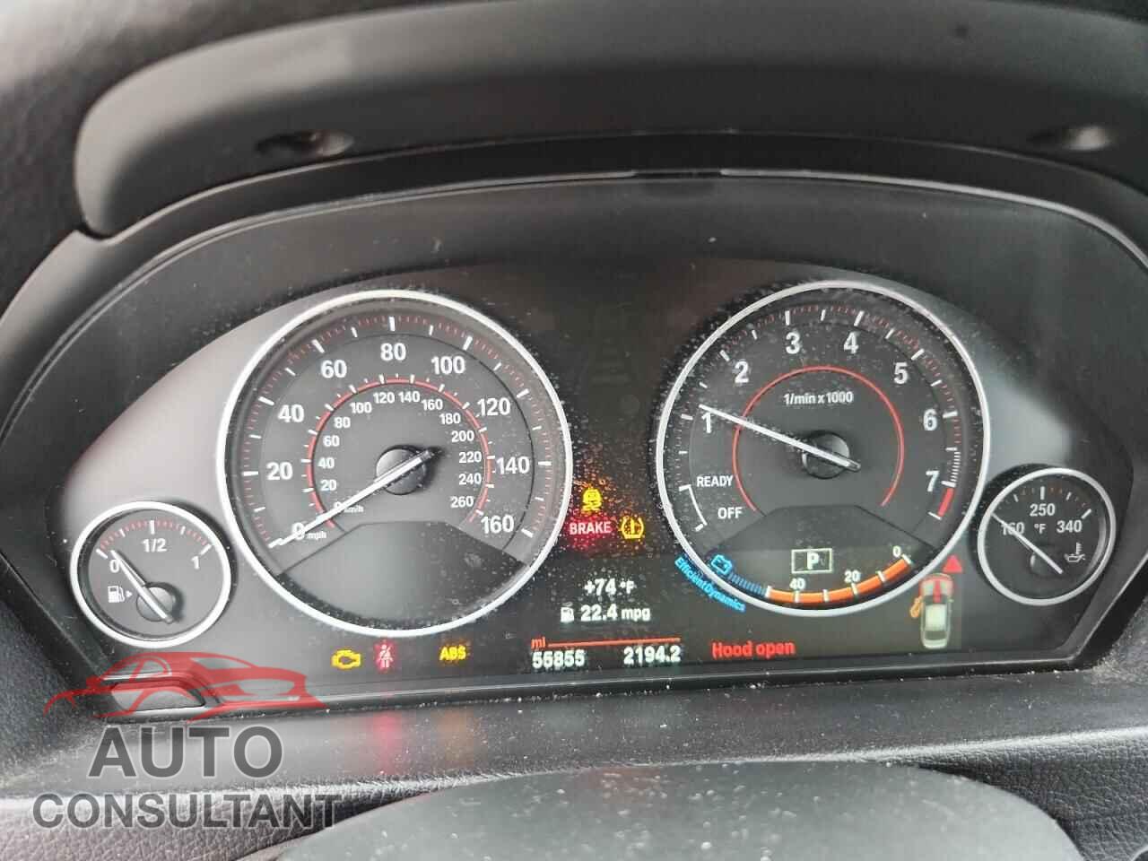 BMW 3 SERIES 2016 - WBA8E3G5XGNU01329