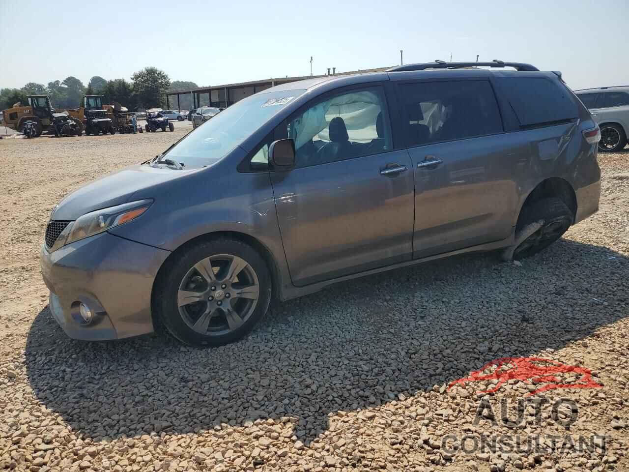 TOYOTA SIENNA 2017 - 5TDXZ3DC6HS888398