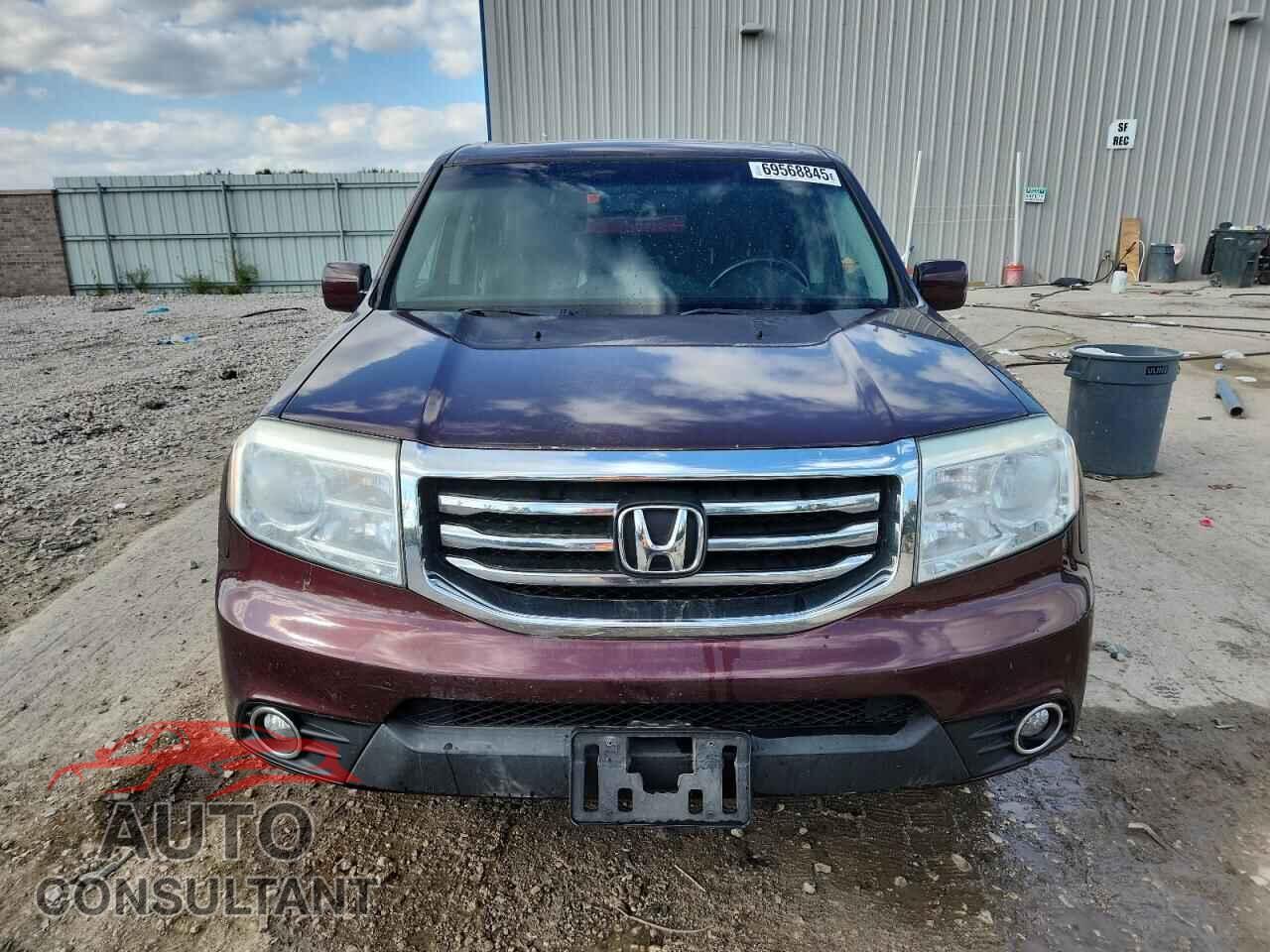 HONDA PILOT 2012 - 5FNYF4H54CB078103