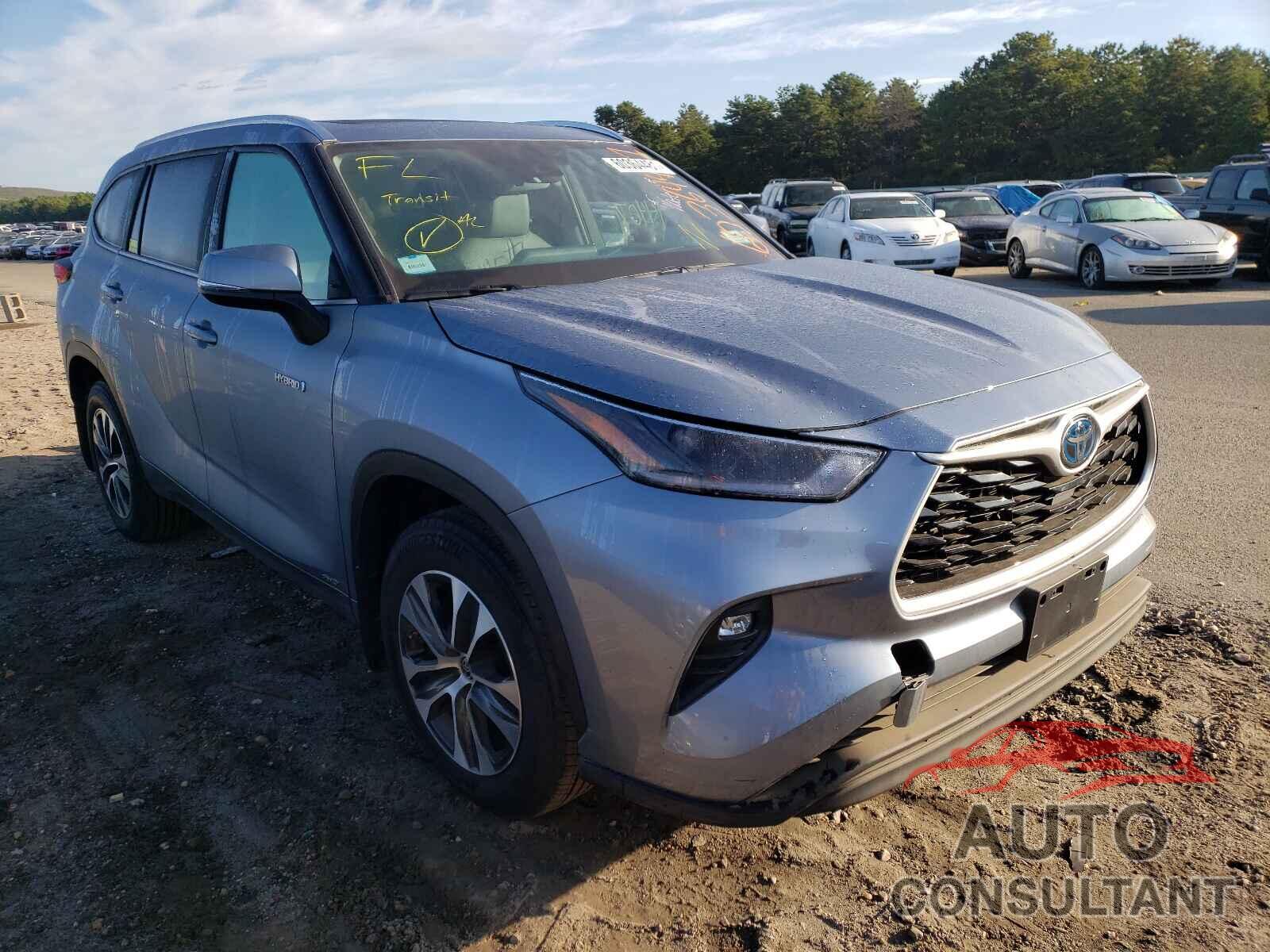 TOYOTA HIGHLANDER 2021 - 5TDGBRCH6MS024367