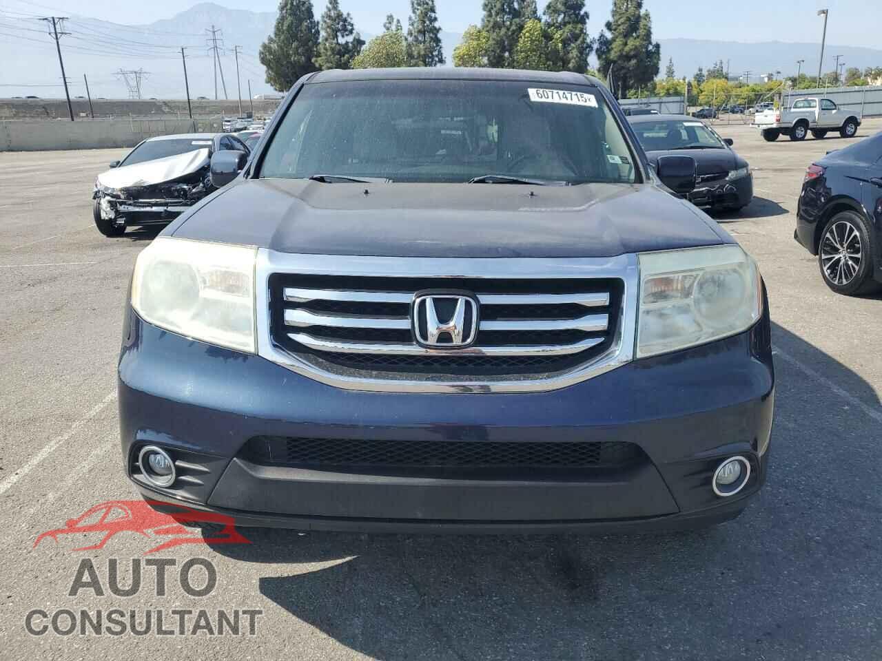HONDA PILOT 2012 - 5FNYF3H47CB016437