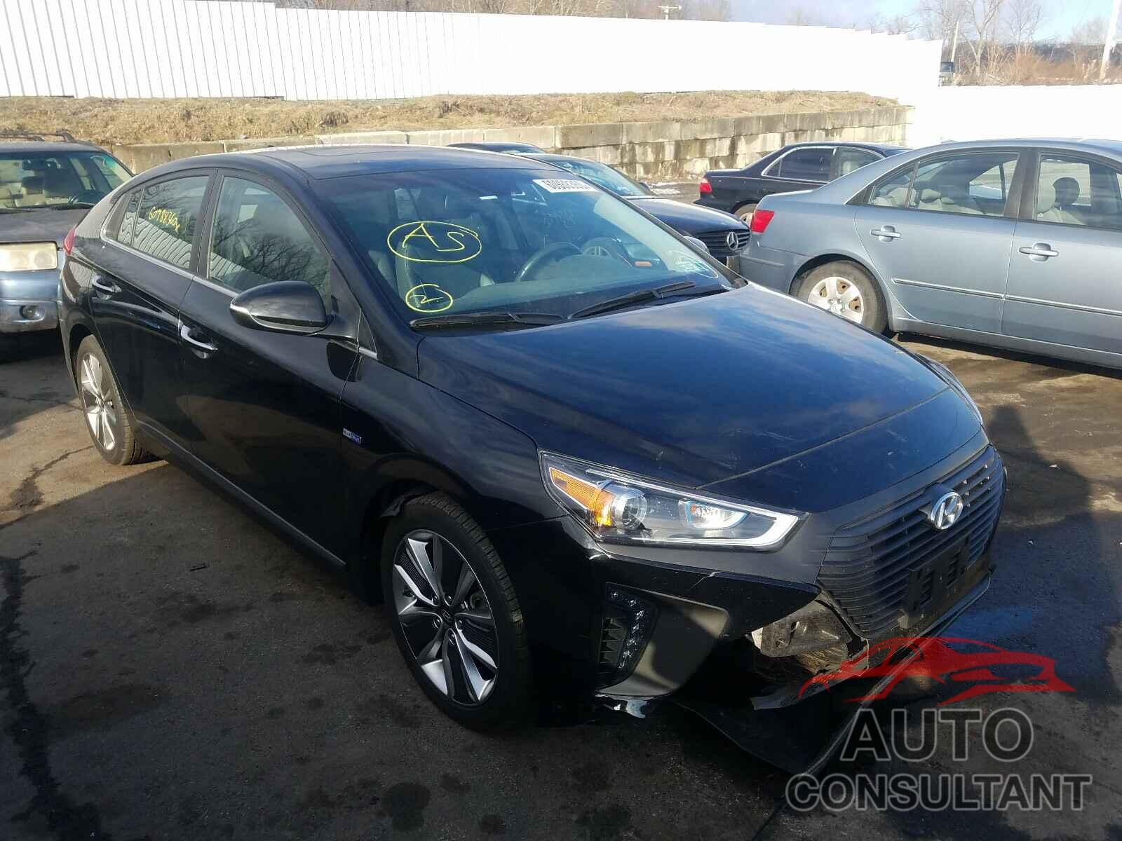 HYUNDAI IONIQ 2018 - KMHC85LC8JU091369