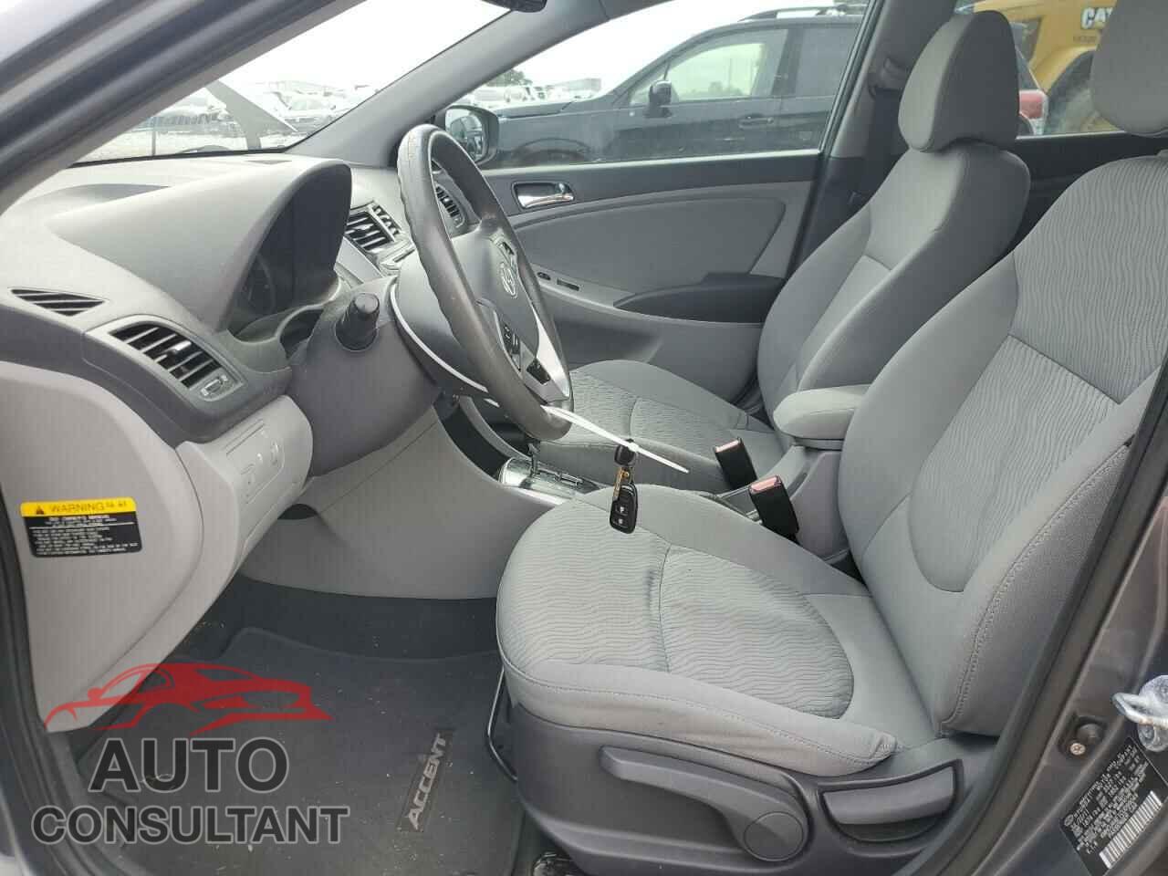 HYUNDAI ACCENT 2012 - KMHCU4AE1CU099049
